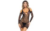 Rene Rofe Between The Lines Sexy Womens Dress One Size Black Skirts And Club Wear